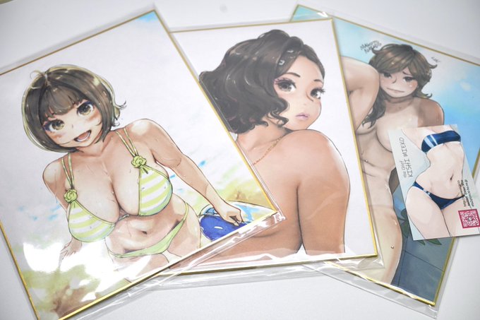 新作特製プリント色紙シリーズ、完売のものについて再発注の予定ですので入荷ご希望のものがございましたらぽちぃッとしておいてくださいませ。 https://t.co/8ennC1QuBY 