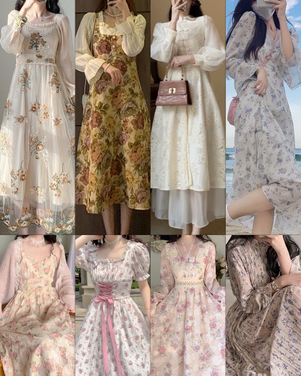oopsinara's tweet photo. vintage floral dress

— a thread https://t.co/aVMKSr6MTp