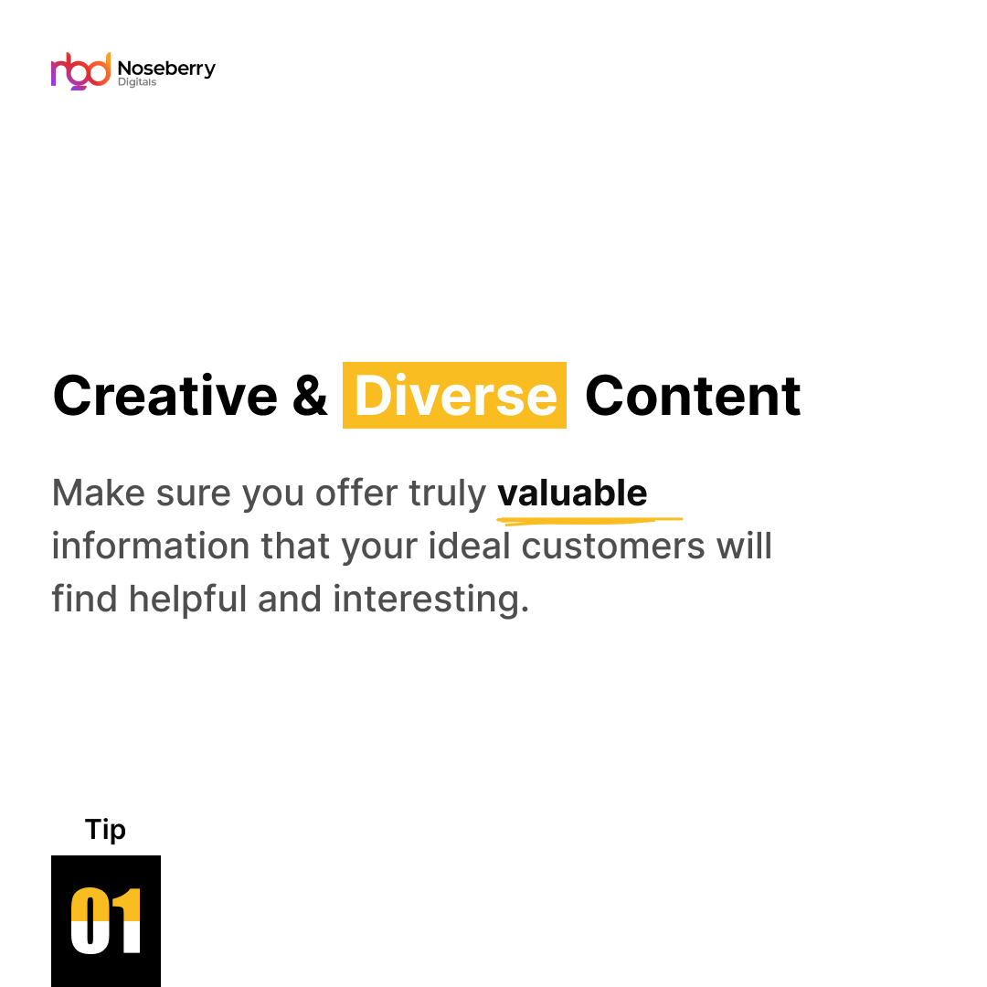 noseberrytech's tweet photo. Are you looking to take your social media marketing to the next level? Check out these top tips from the experts!
#socialmedia #socialmediamarketing #expertadvise #triedandtrusted #tips #growthmarketing #NBD #digitakmarketingagency https://t.co/bytBQ0VutM