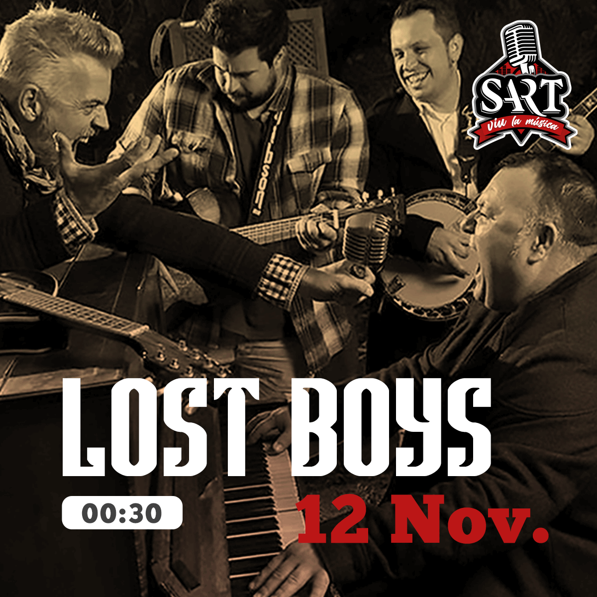 SARTClub's tweet photo. Bon dia!
El cap de setmana s'acosta, i nosaltres ja sentim el local vibrar amb la música.
Aquest dissabte no te pots perdre Lost Boys en concert!
A partir de les 00:30h. ¿T'ho perdràs?
#Lostboys #sartclub #musica #dissabte #concert https://t.co/ws6jXUNDUf