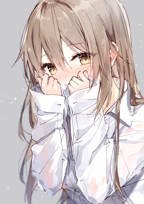 お風呂上がり彼シャツ 