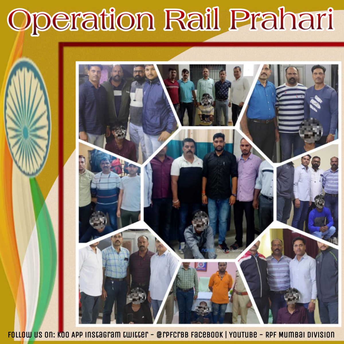 RPF Mumbai Division tweet media