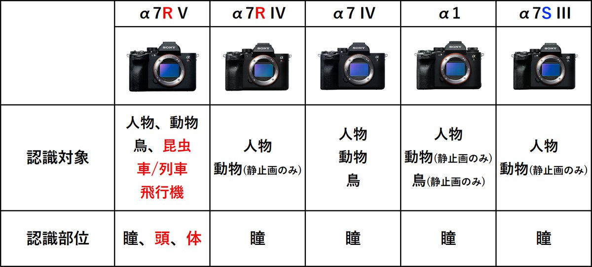 kunkoku's tweet photo. デジタル一眼カメラ「α7R V」の被写体認識性能はどれくらい進化したのか?
「動物」「鳥」について、従来αシリーズとの細かな違いを調べてみた。
https://t.co/xyXUbChmBV #SonyAlpha #Alpha7R #Alpha7RV #α7RV https://t.co/WbGMsZ7hBL