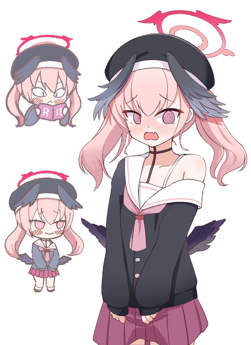 下江コハル(ブルアカ) 「コハルピックアップですって 」|アキレスのイラスト