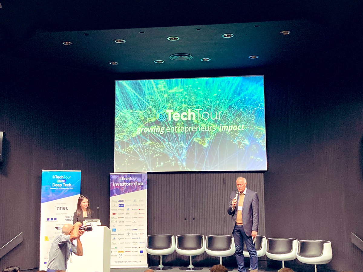 Tech Tour day one in Leuven at <a href="/imec_int/">imec</a> 🙏investors and #deeptech entrepreneurs let’s meet!