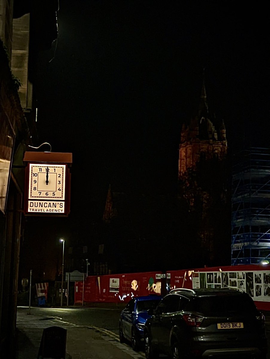 Coming back to life. #paisley <a href="/Exterior_clocks/">Good Directions Ltd</a> #Scotland #streetclock
