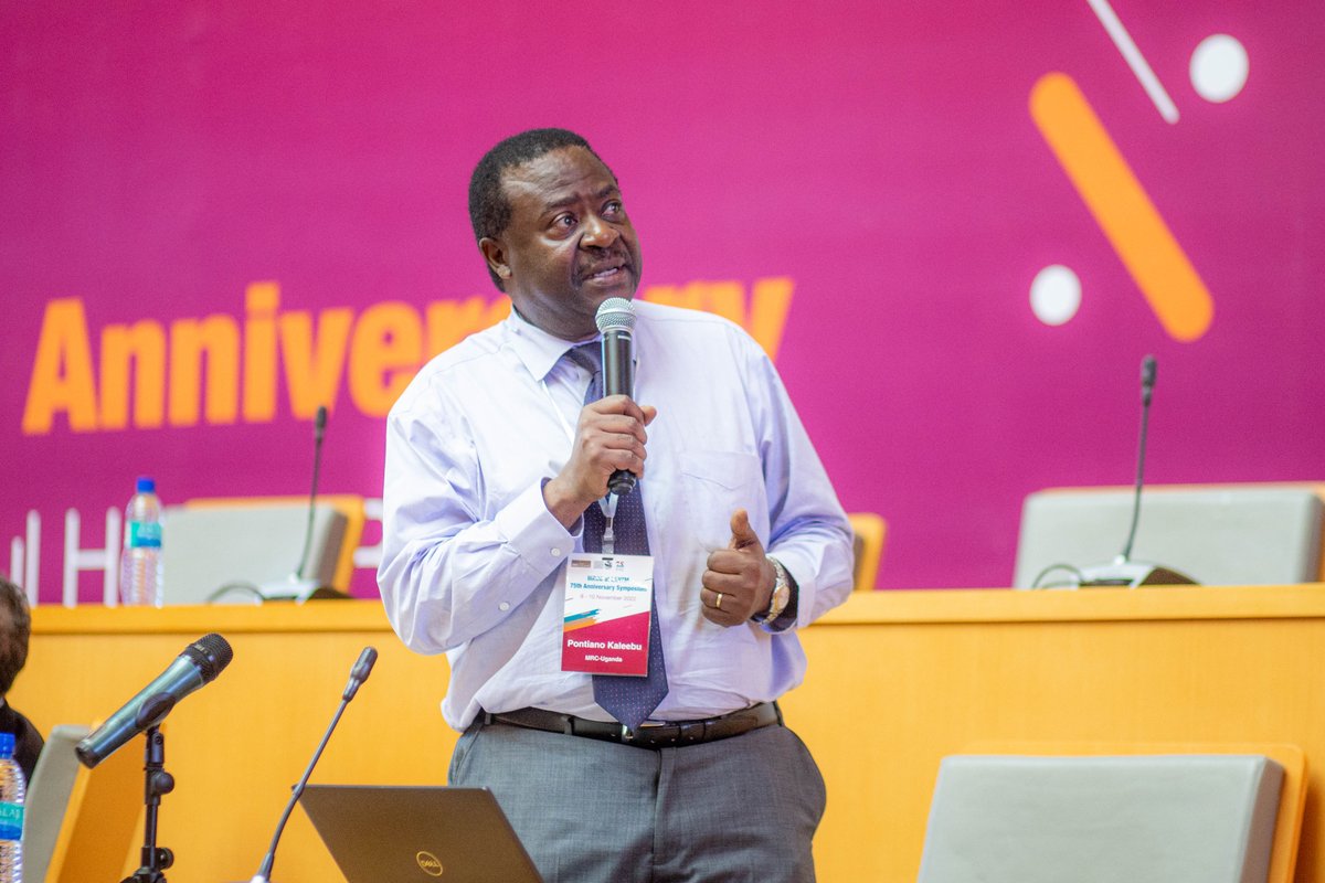 Prof Pontiano Kaleebu, Unit Director, <a href="/MRC_Uganda/">MRC/UVRI and LSHTM Uganda Research Unit</a>
discusses #COVID19 in Uganda 

"Despite low mortality, hospital incidence of severe COVID-19 during the first epidemic peak in Uganda was substantial."

#MRCGat75 #MRCGatLSHTMImpact