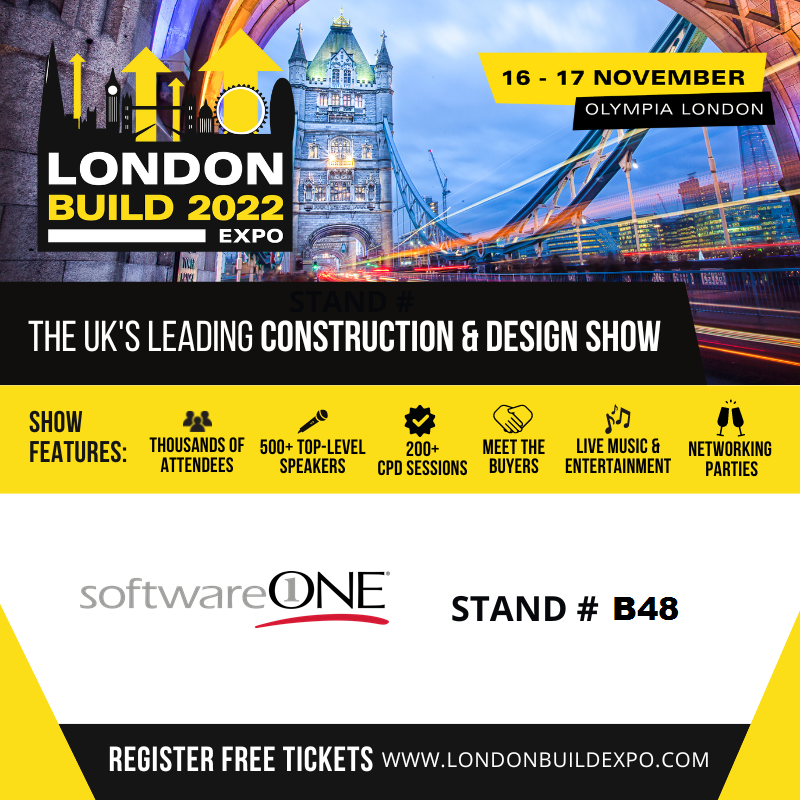 SoftwareONEuk's tweet image. Only one week to go till the London Build 2022 on Nov 16 &amp;amp; 17 at Olympia London. Don’t forget to register and come to see us at Stand #B48. 

Meet our team &amp;amp; find out why MTWO is the game changer for the industry worldwide.

#DigitalConstruction #MTWO #LondonBuild #SoftwareONE