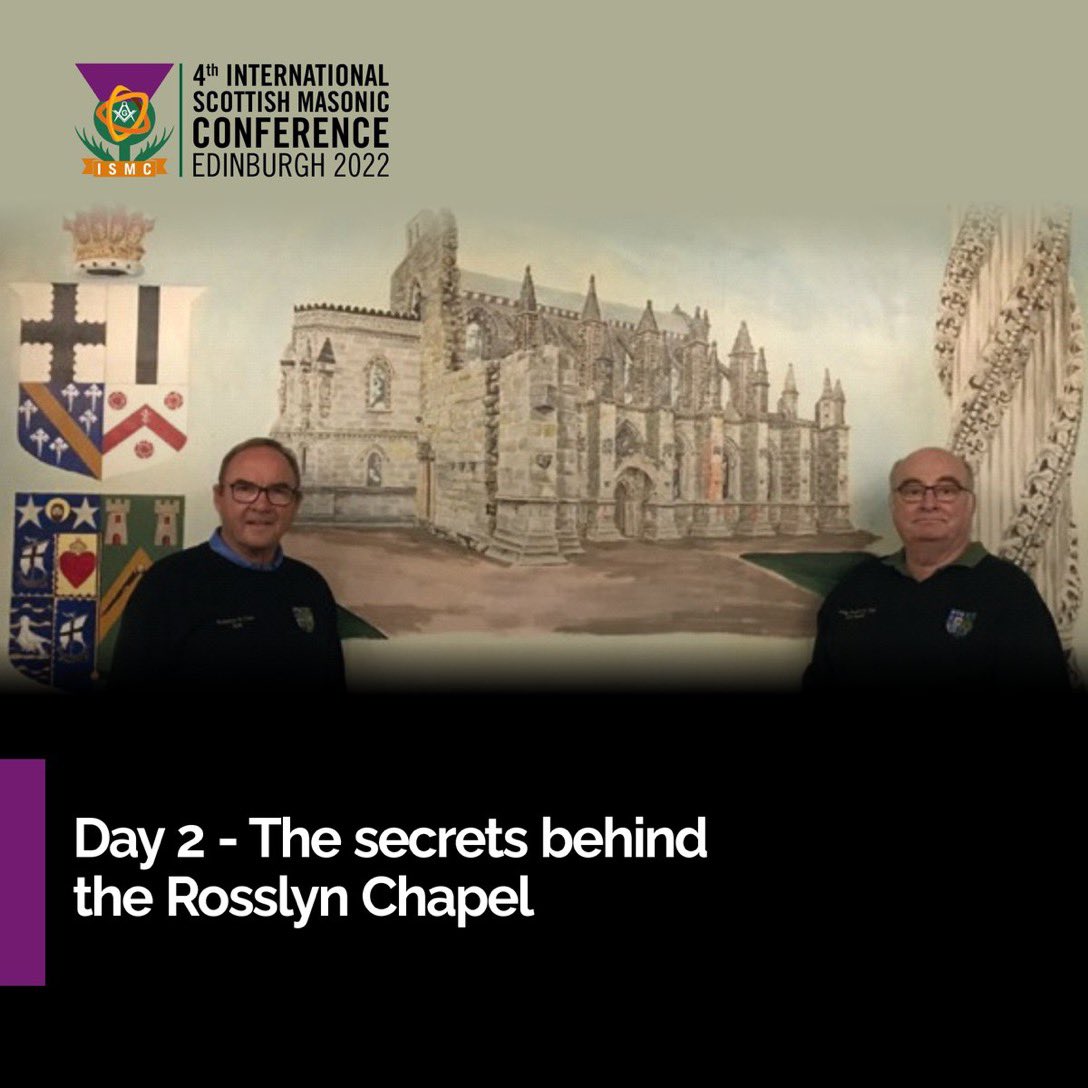 An excellent line up of talks and presentations for the 4th International Scottish Masonic Conference 21st - 23rd November 2022 in Edinburgh.