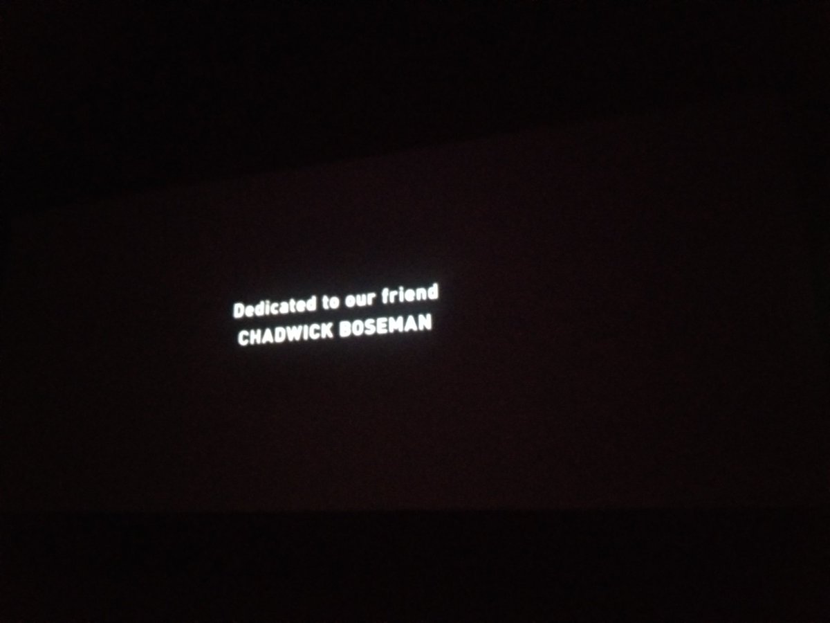 Just finished watching Black Panther: Wakanda Forever 😭😭

Chadwick Boseman will be forever missed.