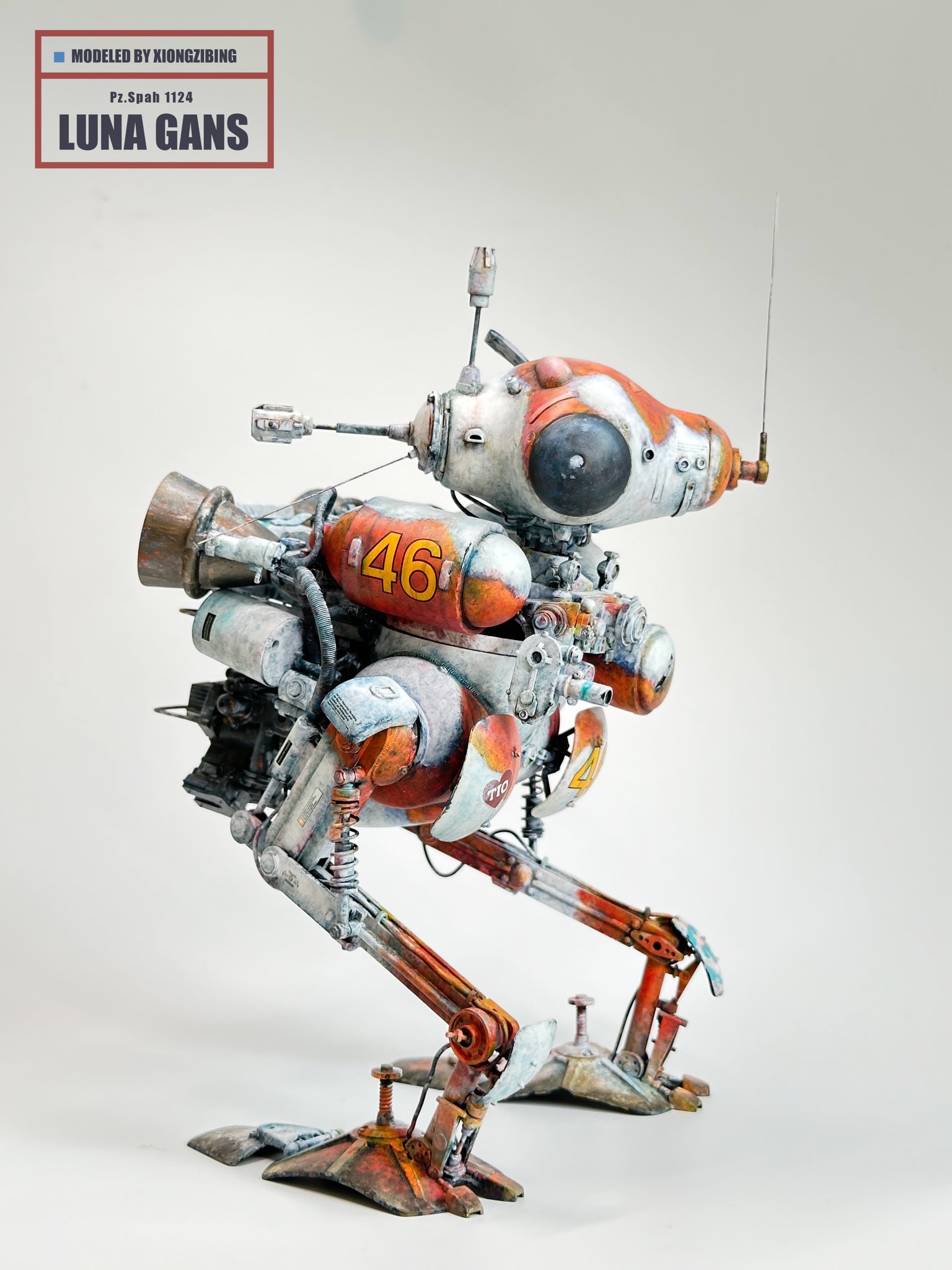 1/20 LUNA GANS ルナガンス プラモデル MK036 1/20 Pz.Spah Luna Gans – GUNDAM PLANET