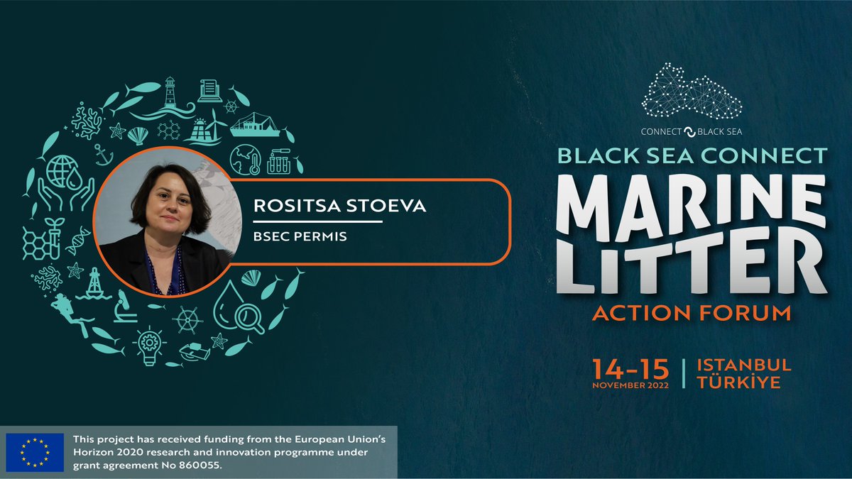 ConnectBlackSea's tweet photo. Rositsa Stoeva of @BSECorg will present #BlackSeaReact, which aims to provide innovative solutions ranging from the collection and recycling of fishing nets to conducting awareness-raising activities and bringing together municipalities along the #BlackSea. https://t.co/SsBYrxOi59