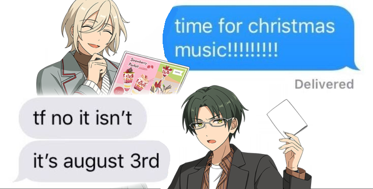 it's going to be christmas soon keito