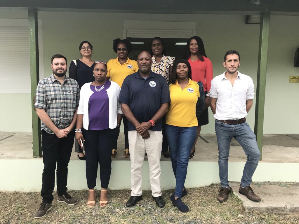 Cefas’ <a href="/roimartinez_gis/">Roi Martinez</a>, William Procter and <a href="/DrLeilaFonseca/">Leila Fonseca</a> provided Geographic Information Services training and advice to <a href="/BVIGovernment/">Government of the VI</a> Department of Agriculture and Fisheries staff via the @Darwin_Defra project Capacity Building in Fisheries Evidence, Networks and Management