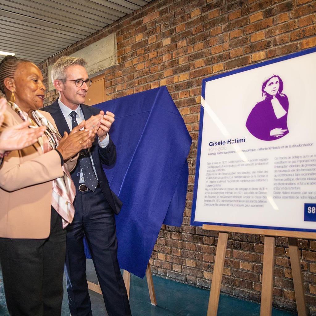 Procès de Bobigny. 50 ans. Se rappeler ensemble la figure lumineuse de Gisèle Halimi, se souvenir de son regard que jamais elle ne baisse,  de sa voix ferme et sûre, qui a, ce jour-là, « face aux ténèbres, dressé des clartés » (Andrée Chédid)
ChT