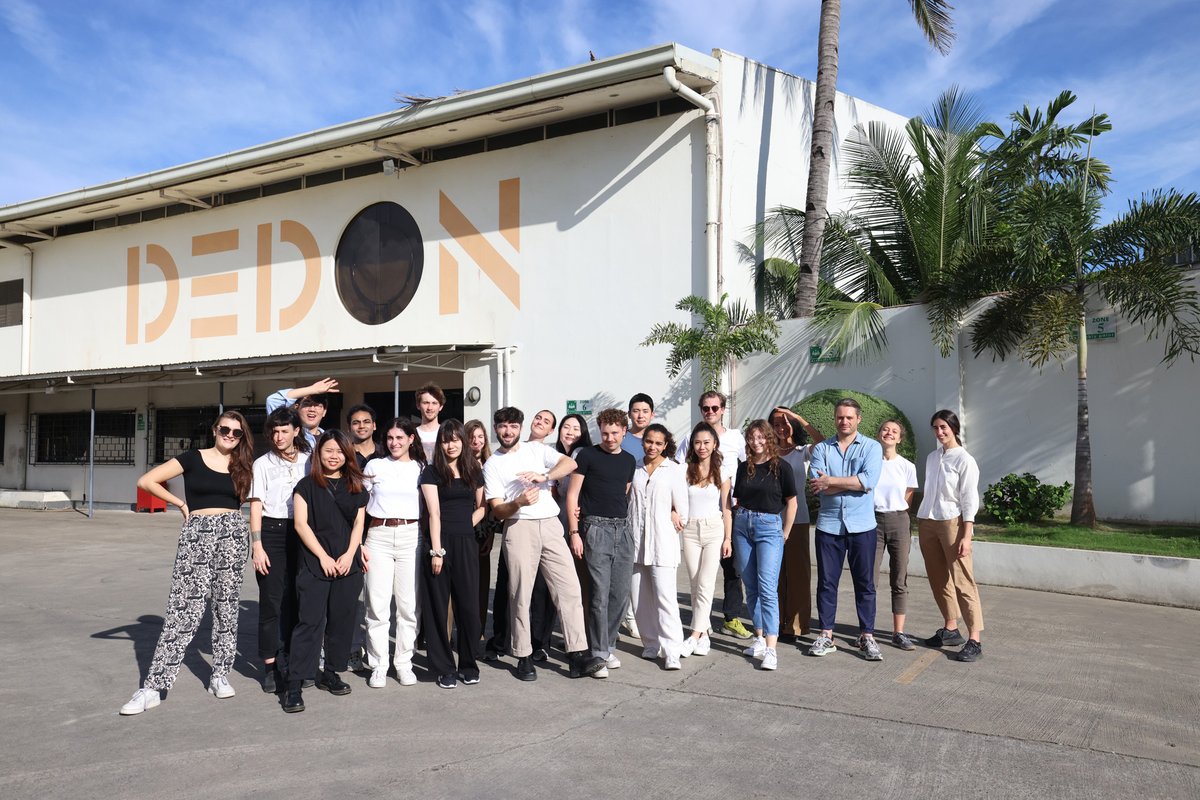 Under the theme #DEDONbyNATURE, #DEDON started an ongoing collab with the university ECAL MAS Design for Luxury &amp; Craftsmanship.
To kick-start this year’s program led by Panter&amp;Tourron, we were delighted to welcome the students to the DEDON Manufacturing facilities in Cebu.