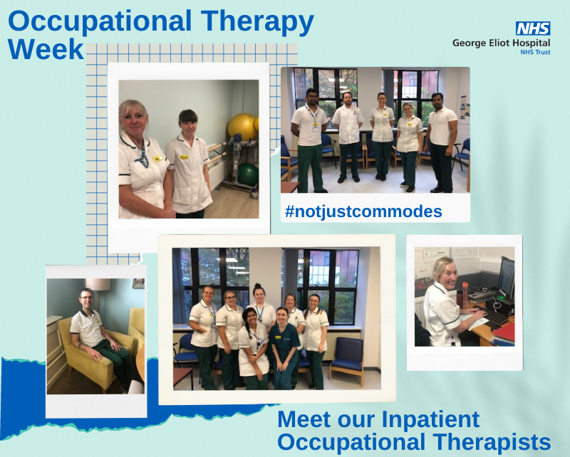GEHNHSnews's tweet photo. Our Inpatient Occupational Therapists complete a variety of assessments to increase patient's independence, reduce the need for care and facilitate an appropriate discharge. #notjustcommodes https://t.co/IjOaAQHQdI