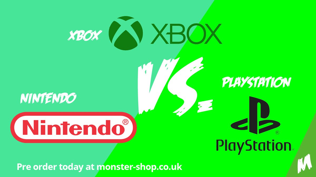 MonsterShopUK's tweet photo. We're curious, Monsters, what is your console of choice? Poll below! #MonsterChat https://t.co/KF9frk0sQ8