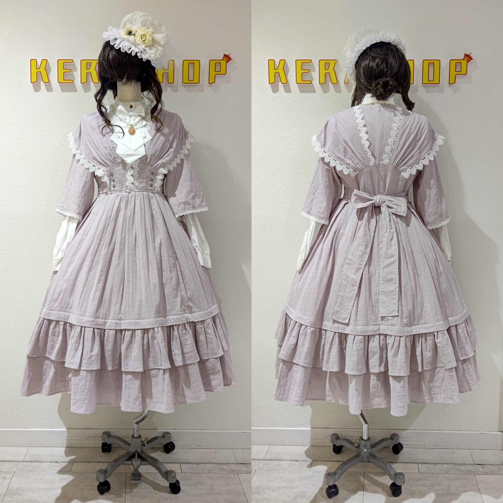 ヴィクトリアンメイデン　フランソワガーゼドレス　ネイビー KERA SHOP 新宿店 on X: 