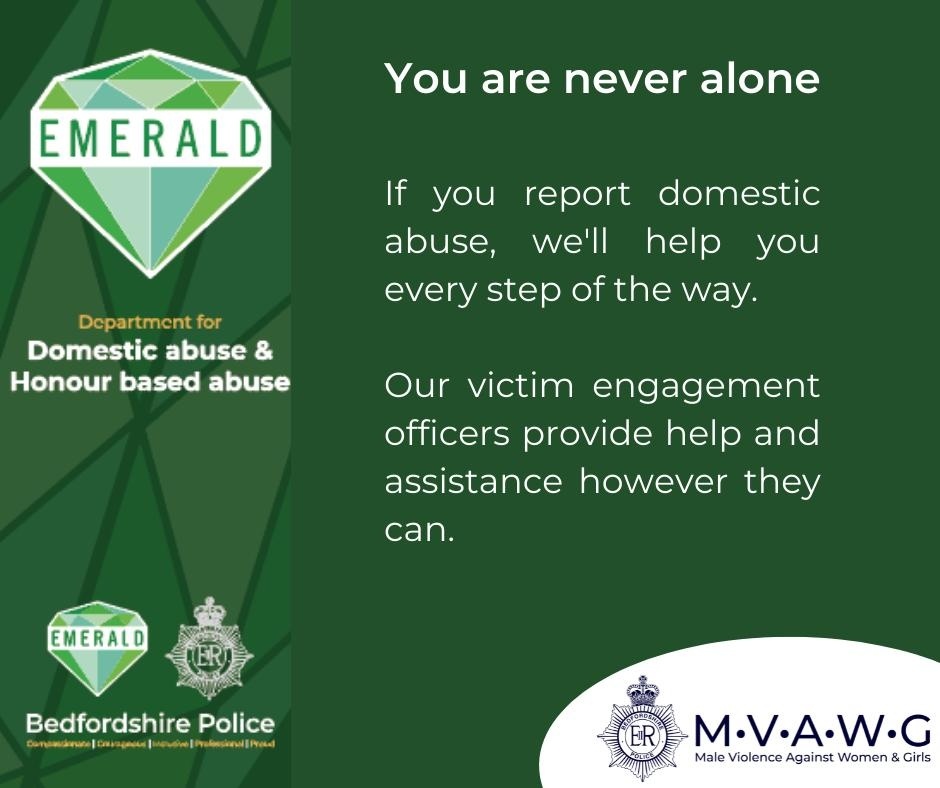 We are launching a new pilot programme where alarms will be given to some victims of domestic abuse by our specialist Emerald team.

Once activated, these alarms will automatically notify our control room and officers will then respond to the incident orlo.uk/BcYAF