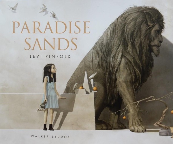 JillBennett18's tweet photo. An eerie tale #ParadiseSands #levipinfold @BIGPictureBooks #WalkerStudio with mesmerising, unsettling illustrations is #RedReadingHub’s #picturebook of the day reviewed on the blog https://t.co/0uK6hIVZ2q https://t.co/m5AbOVYTWb
