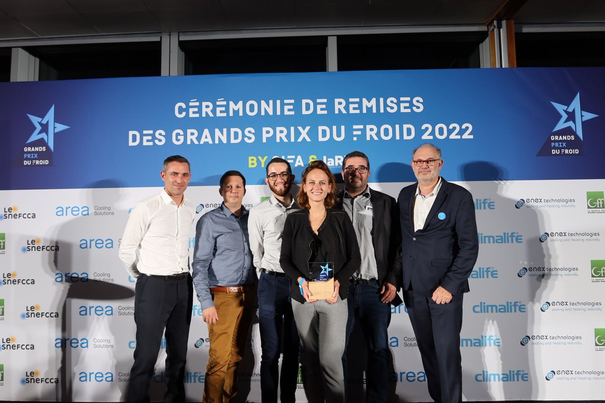 Equans_France's tweet image. [Grand Prix Froid #SIFA] 🏆
En 2022, #Axima équipait le 1er magasin de producteurs locaux Terre Y Fruits en détente directe au A2L 🧪. 
🌿 Empreinte #environnementale ➡️ 30 tCO2 éq. évitées/an (= 3 600 km parcourus).
Félicitations aux équipes pour cette "installation innovante" !