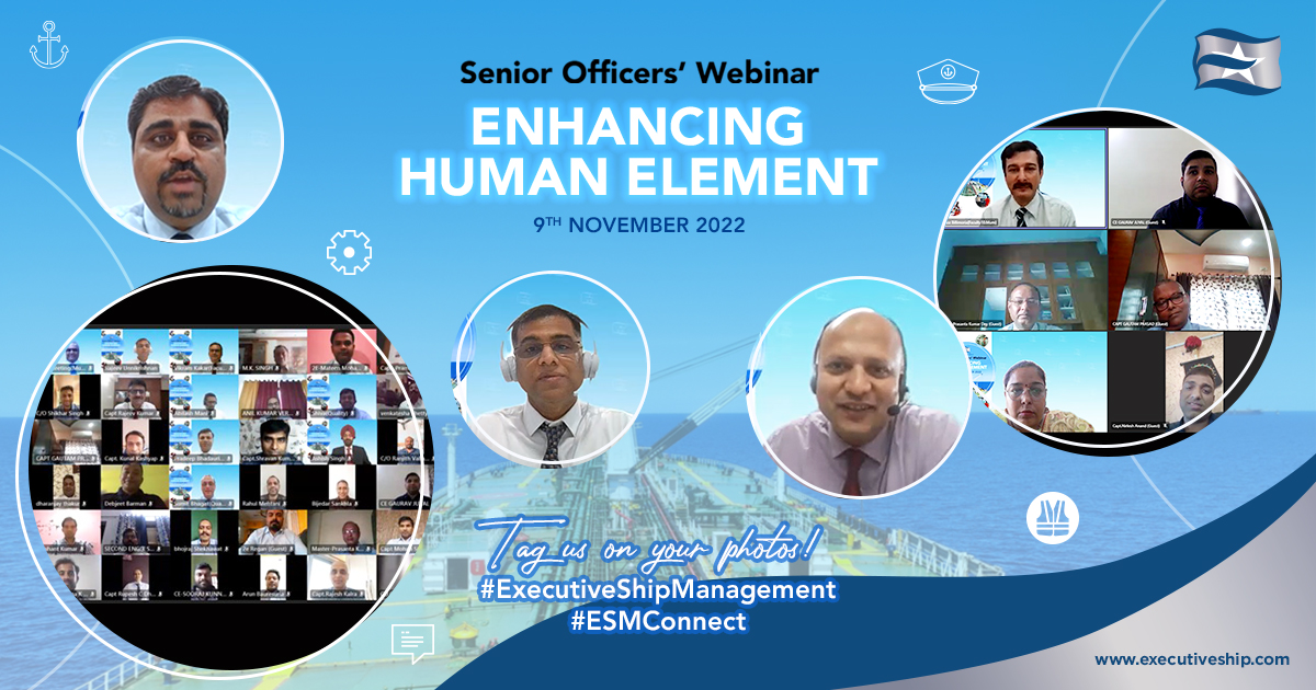 Group_Executive's tweet photo. On Day 2 of the webinar, Senior Officers engaged in critical and spirited discussions on operations and administration that facilitates processes onboard and onshore.
https://t.co/yq5MTlsO62
#ESMConnect #ExecutiveShipManagement https://t.co/zF22KRYc7t