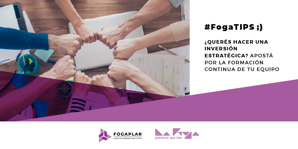 El trabajo en equipo es lo más importante 🤜🏼🤛🏼
.
Invertir en la formación de tu equipo de trabajo es una decisión estratégica, mirá estos #FogaTips y prepará a tu pyme para el éxito🚀
.
¡Accedé al contenido que preparamos para vos!👇
fogaplar.com.ar/prensa/educaci…