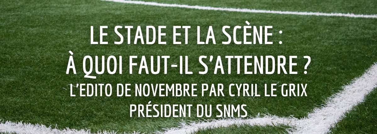 SNMS_1944's tweet photo. "Que pèsent le Spectacle Vivant et ses festivals face aux Jeux Olympiques qui rassemblent plus de pays que l’O.N.U. ?"
> Retrouvez l'édito du mois de novembre en intégralité sur https://t.co/SCaocfrDhL

#J02024 #culture #miseenscene https://t.co/G1ZpEyHjIe