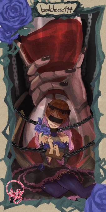 #Skeb 納品しました～!breadna(  )様ありがとうございます!Even despair is pleasure. 