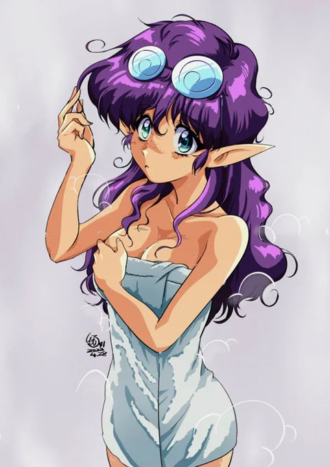 懐アニメ絵 #ツイッターTL復活祭 