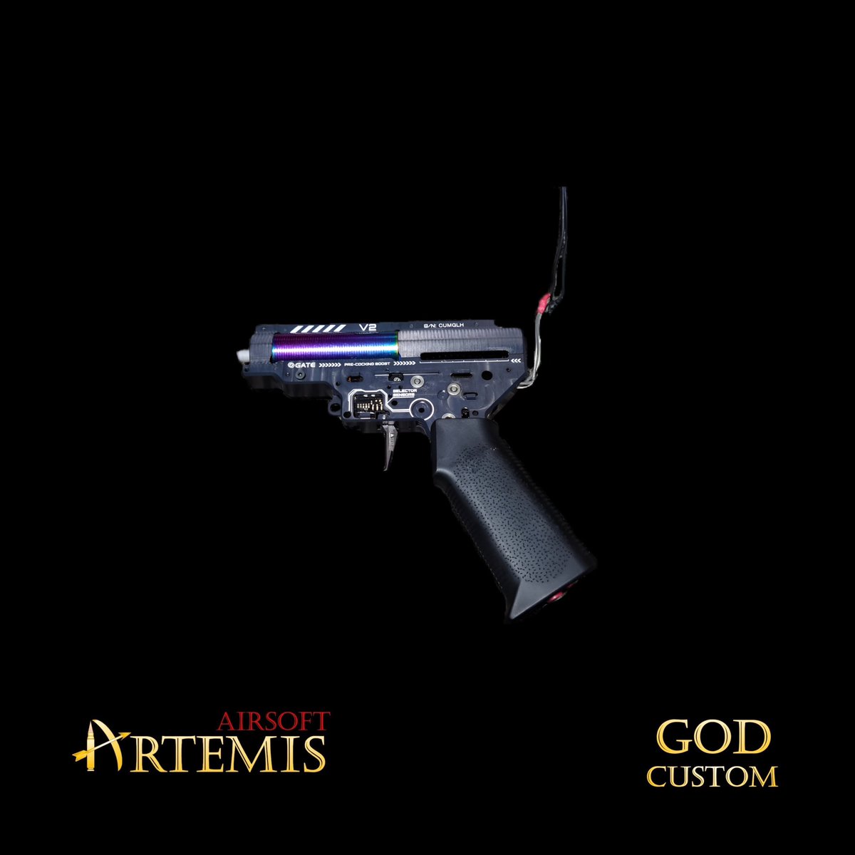 artemis_airsoft's tweet photo. 爆裂祭にてGOD COSTUM のメカボを展示します。その静音性・トリガーレスポンスを是非体感してください⚡️

#爆裂祭
#ARTEMISAIRSOFT
#ARTEMISGODCUSTOM
#GATETITAN
#MAXXMODEL
#エアガン
#サバゲー https://t.co/h8OG4TbUsU