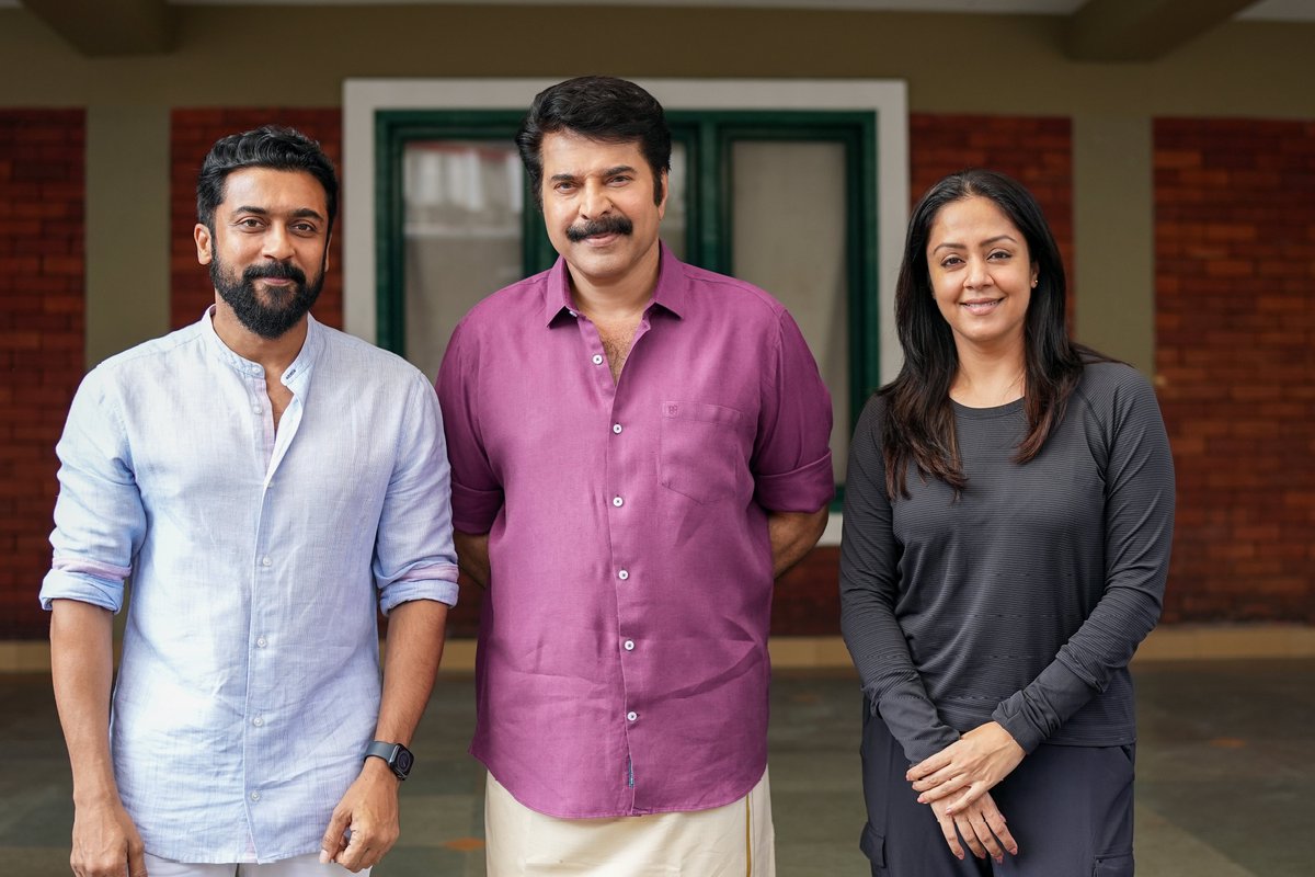 Mammootty (@mammukka) on Twitter photo Happy to have hosted Dear <a href="/Suriya_offl/">Suriya Sivakumar</a> at the location of <a href="/KaathalTheCore/">Kaathal - The Core</a> π Happy to have hosted Dear <a href="/Suriya_offl/">Suriya Sivakumar</a> at the location of <a href="/KaathalTheCore/">Kaathal - The Core</a> π