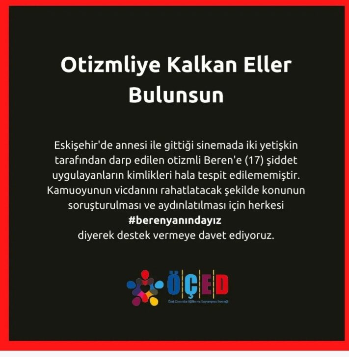 #berenyanındayız
#otizm
Destek zamanı...