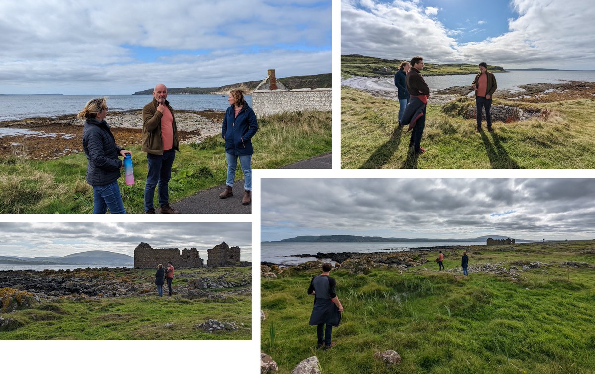 During our internal Marine Heritage Protected Area workshop, members of the MarEA team went to Rathlin Island (Northern Ireland) to explore how cultural heritage is integrated into Natural and Marine Protected Areas on the island. #MPA #marineheritage #cultralheritage