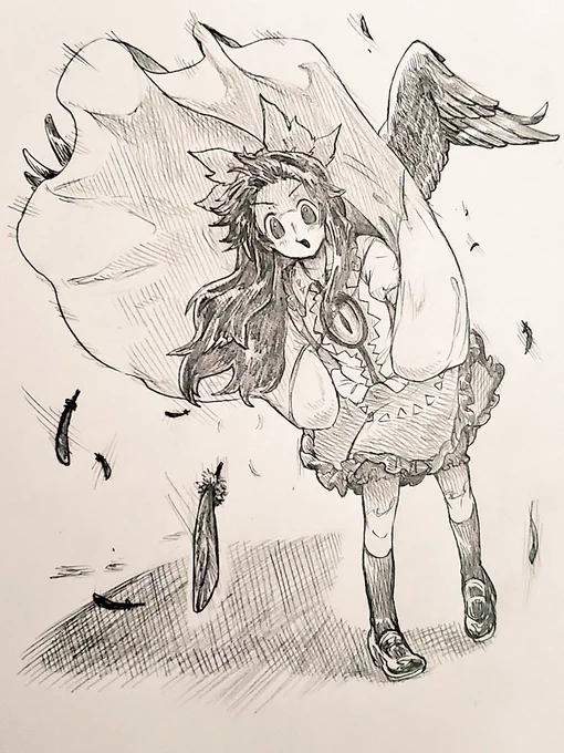 煽り風バサバサお空ちゃん 