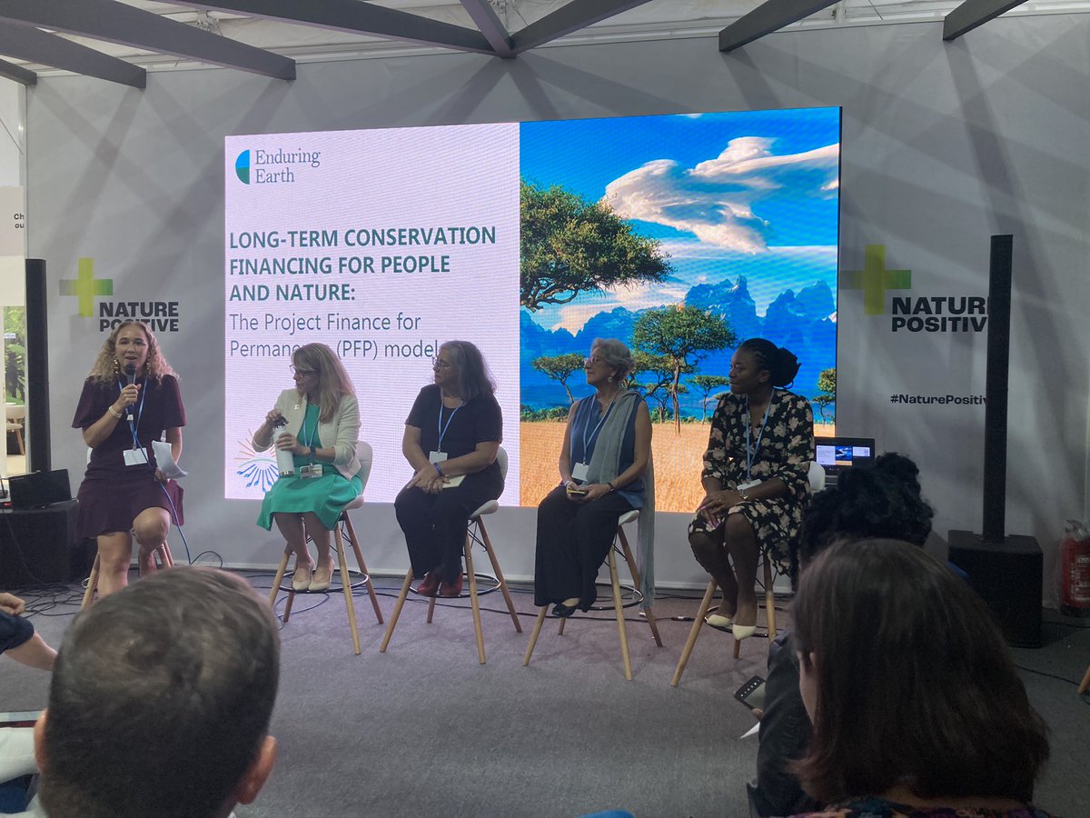 Inspiring! Impactful!  Let’s go! 

#enduringearth #COP27 #naturepositive