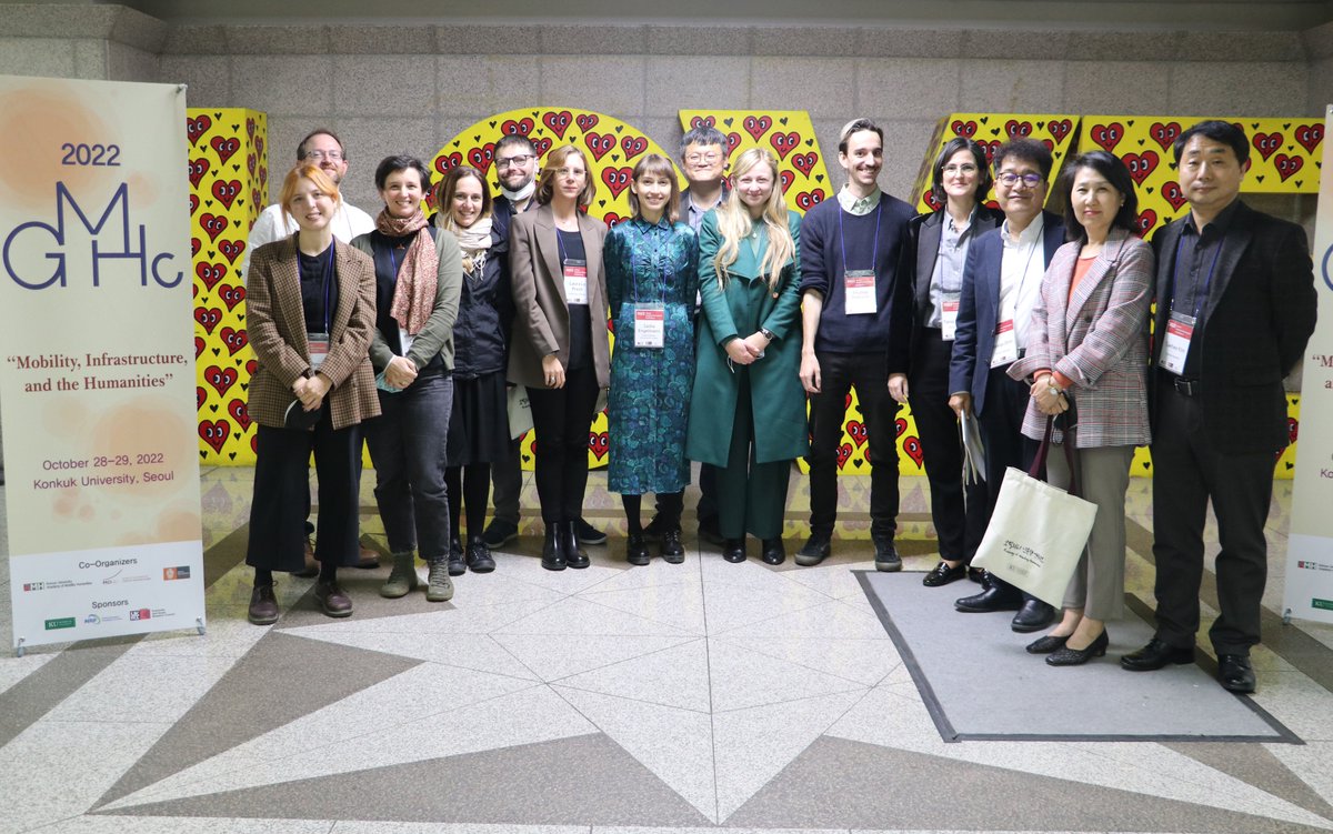 Mobility & Humanities (MoHu) (@mohu_centre) on Twitter photo The recent Global Mobility Humanities conference in Seoul was co-organised by the Korean colleagues of Konkuk University, our MoHu Centre and <a href="/RHGeoHumanities/">RHUL GeoHumanities</a>. Here you have a lovely group photo with all the representatives from the three institutions! The recent Global Mobility Humanities conference in Seoul was co-organised by the Korean colleagues of Konkuk University, our MoHu Centre and <a href="/RHGeoHumanities/">RHUL GeoHumanities</a>. Here you have a lovely group photo with all the representatives from the three institutions!