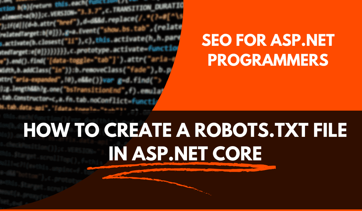 sharpprograming's tweet image. How to create a Robots.txt file in ASP.NET Core programmingcsharp.com/configure-robo…