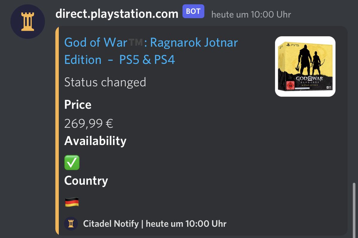 Citadel Notify tweet media