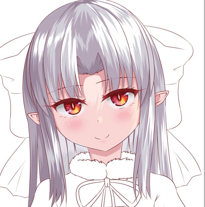 とりあえず髪の毛とお肌の塗り模索中だが割といい感じ・・・??? 