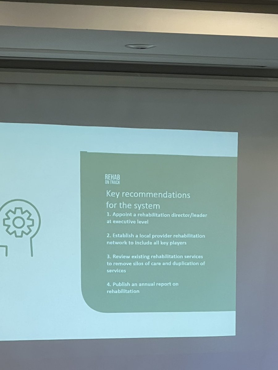 So exciting to see the new standards for community rehab #righttorehab 4 key recommendations. Thank you <a href="/SHazzard/">Sara Hazzard (She/Her)</a> for sharing this with <a href="/CSPSouthEast/">South East Physio</a>