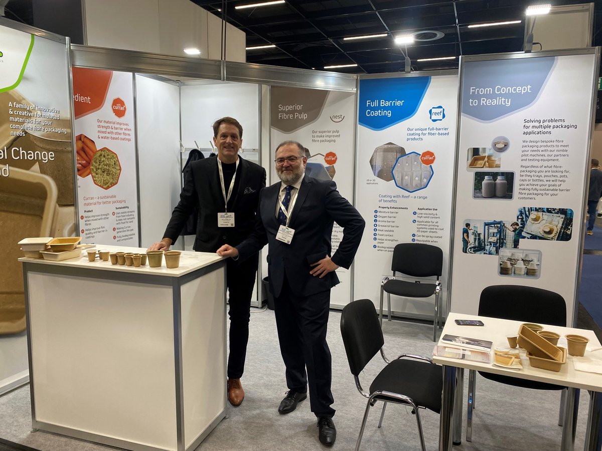 We are all set up and ready to help you with your packaging needs.  Come and visit Christian and Alexander at our booth in Hall 10.1 Booth 3050.