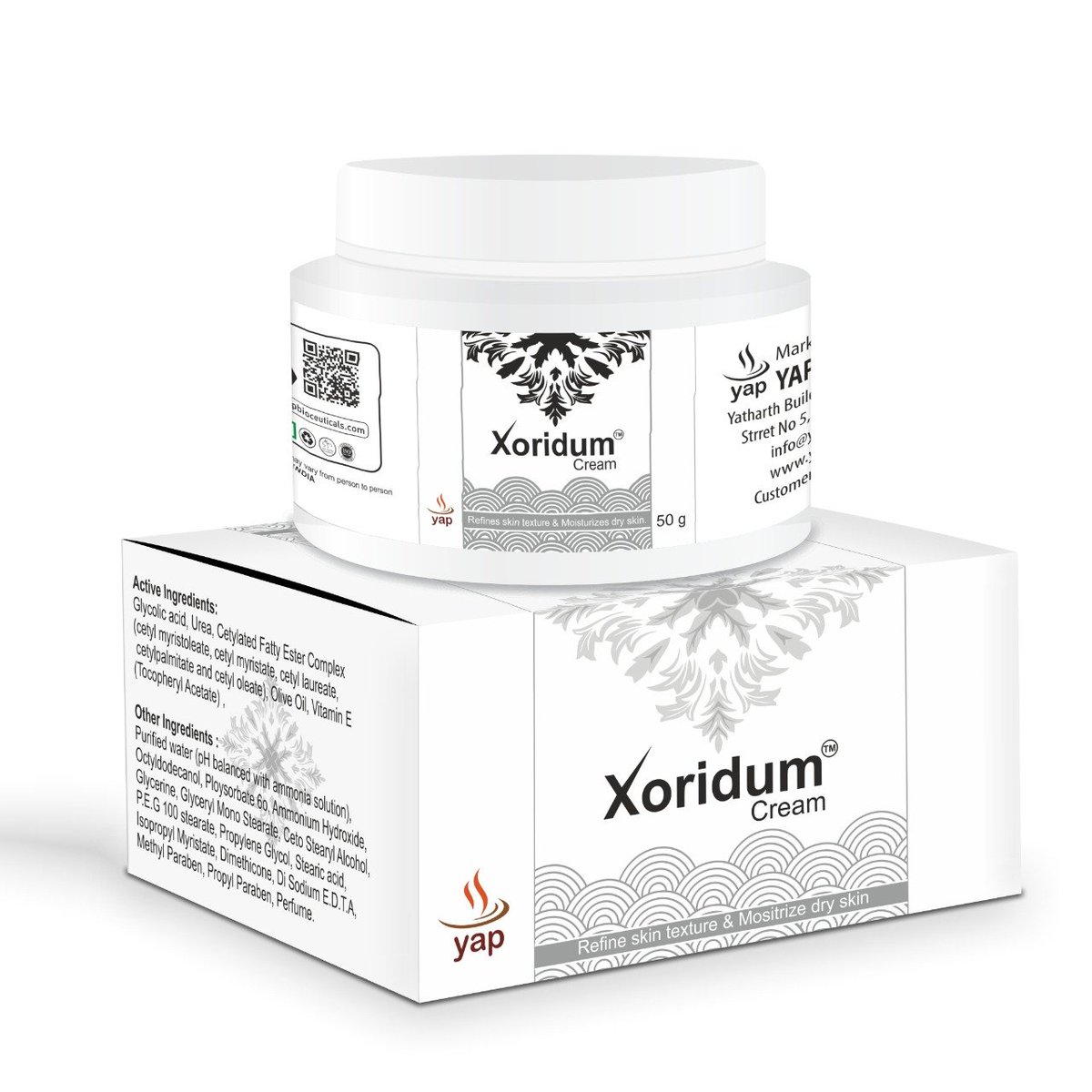 Xoridum™Cream For Dry &amp; Rough Skin, Exfoliates &amp; Moisturizes, Helps To Soften The Cracked And Xerotic Areas, Exfoliate The Dead And Dry Skin.
✅ Foot Care
✅ Elbow
✅ Rough &amp; Dry Cracked Heal
.
.
✔ Ask your Dermatologist, Cosmetologist
Shop Now 🛒yapbioceuticals.com/product/xoridu…

#YCL
