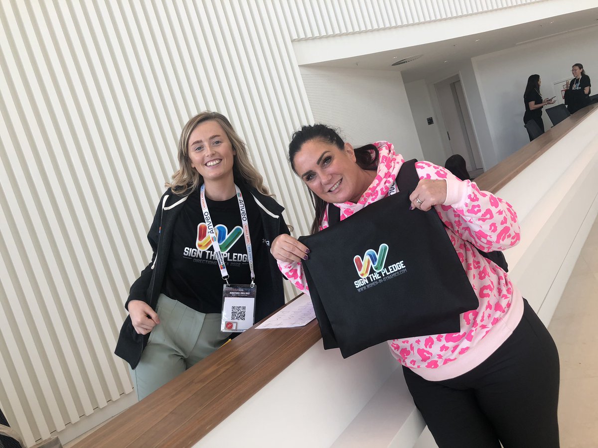Don’t forget to pick up your Women in Dynamics swag! 

#wid
#widconnections
#widallys
#directionsemea2022 
#directions4partners