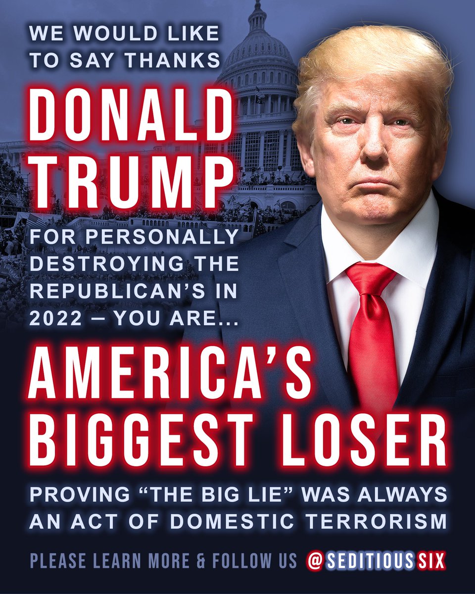 SeditiousSix's tweet photo. #AmericasBiggestLoser https://t.co/HOsXqT2rFh