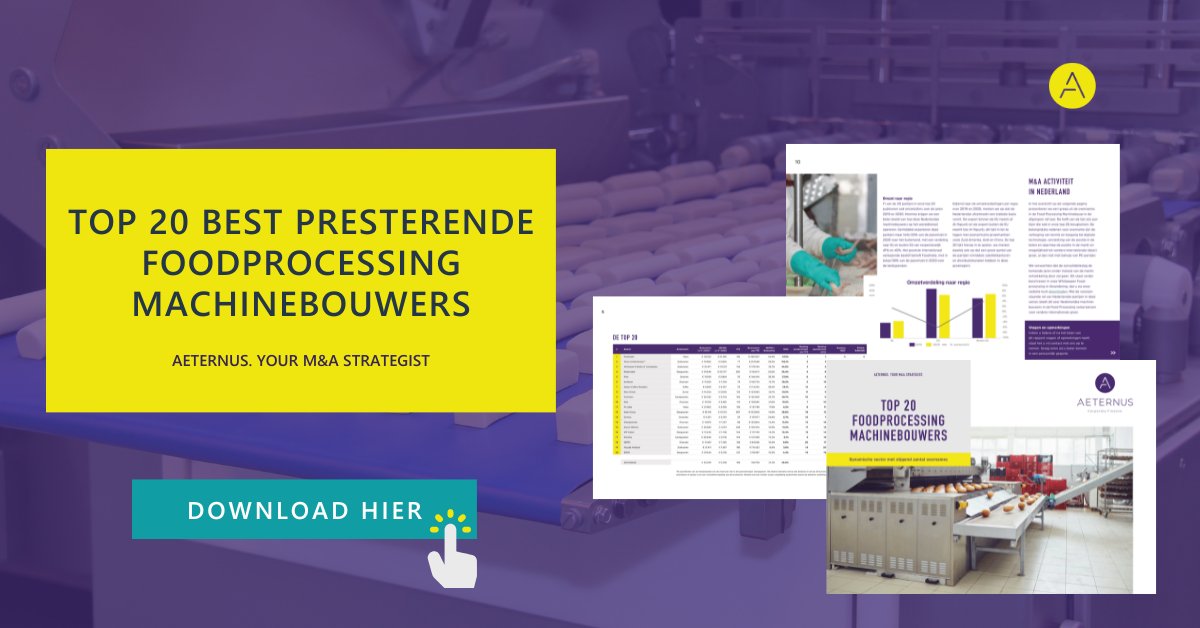 𝐓𝐨𝐩 𝟐𝟎 𝐟𝐨𝐨𝐝𝐩𝐫𝐨𝐜𝐞𝐬𝐬𝐢𝐧𝐠 𝐦𝐚𝐜𝐡𝐢𝐧𝐞𝐛𝐨𝐮𝐰𝐞𝐫𝐬

Hoe goed zijn de financiële prestaties van de grootste bedrijven in de foodprocessing machinebouw nu precies?
Download hier het top-20 rapport ⬇️
hubs.ly/Q01rTt1s0

#foodprocessing #overnames
