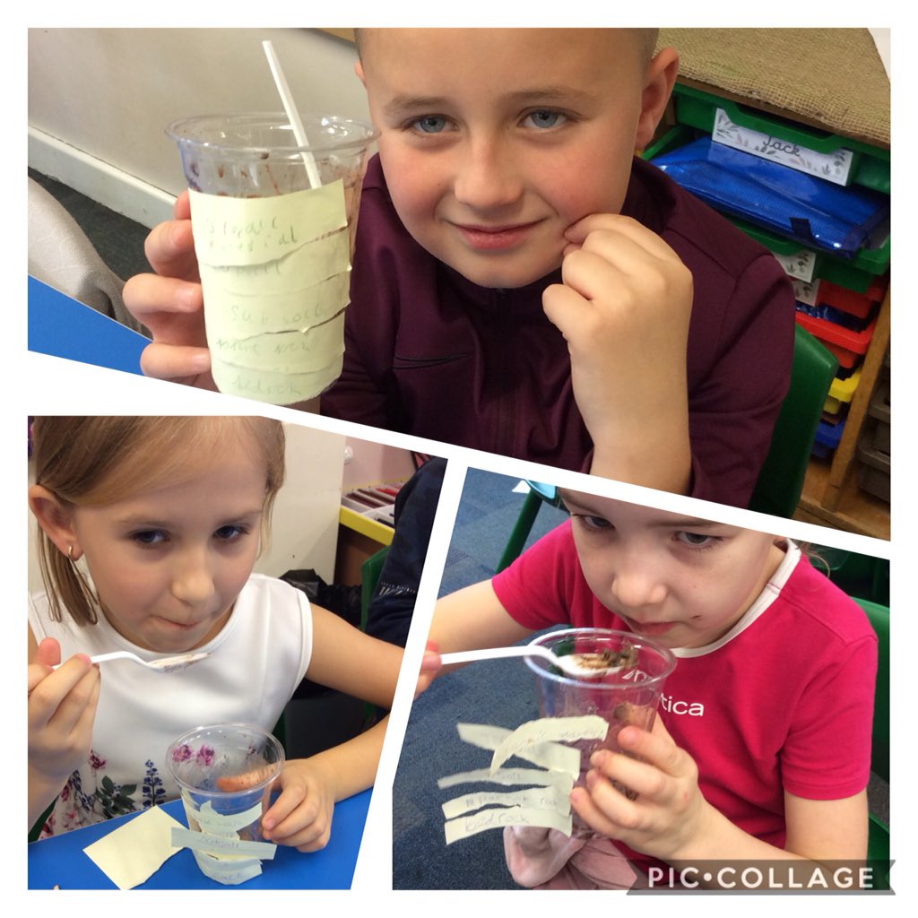 ASALeavers261's tweet photo. We loved finding out about rocks and soils. We had lots of fun on our science day. We really loved our edible soil #ASAScientists https://t.co/YRXG6YC9g8