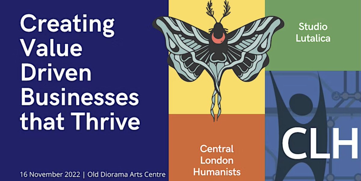 Learn how to Humanise your Workplace with @studiolutalica and @londonhumanists on November 16, 7 pm, at the @olddiorama Sign up now: eventbrite.co.uk/e/440282425587 #humanisingwork #humanisingworkplaces #queerrights #womensrights #lgbtqrights #diversity #inclusion @Humanists_UK