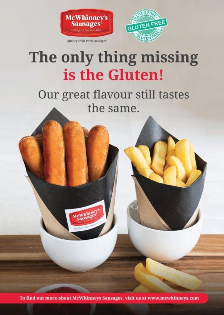 I’ve just found out that McWhinney’s are launching a Gluten Free range!

I can’t wait to get my paws on these.

#GlutenFree #Mcwhinneys #sausages #onlythebest #foodservice #catering